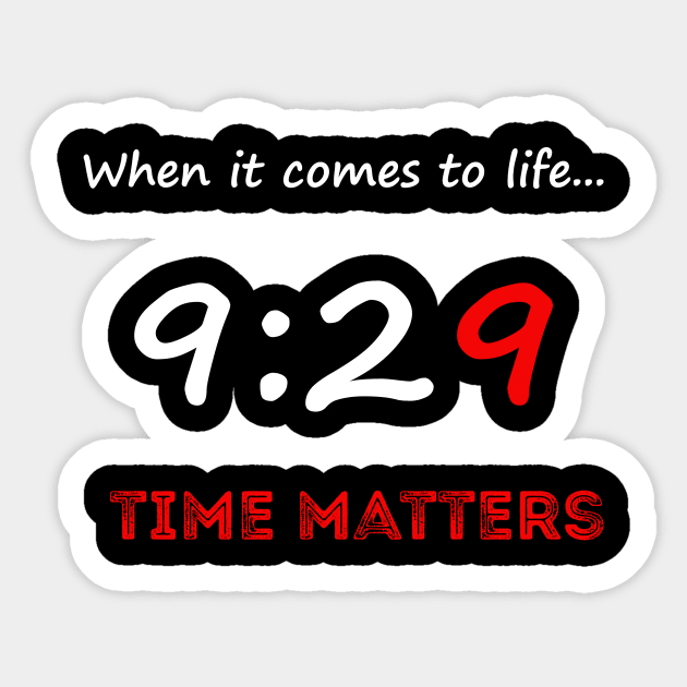 9 Minutes 29 Seconds | When it comes to life time matters | George Floyd Matters Sticker by TOMOPRINT⭐⭐⭐⭐⭐